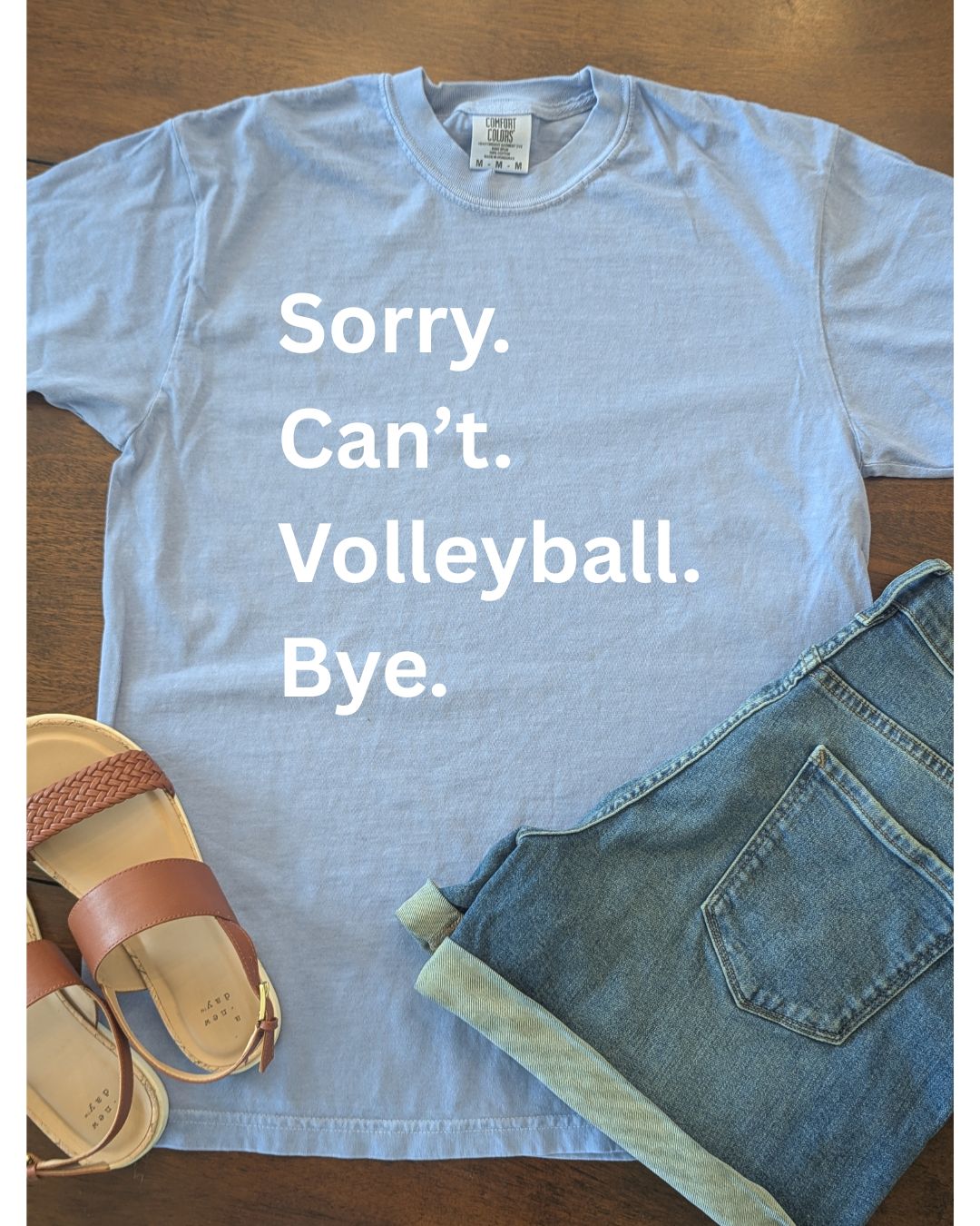 Sorry. Can't. Volleyball. Bye.